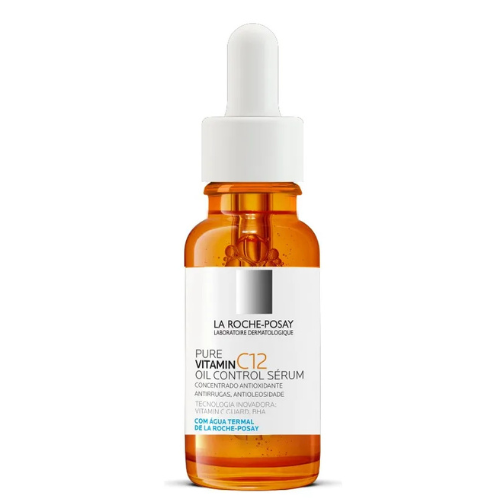 Sérum Facial Vitamina C 12% La Roche-Posay – Pele Radiante e Controle de Oleosidade